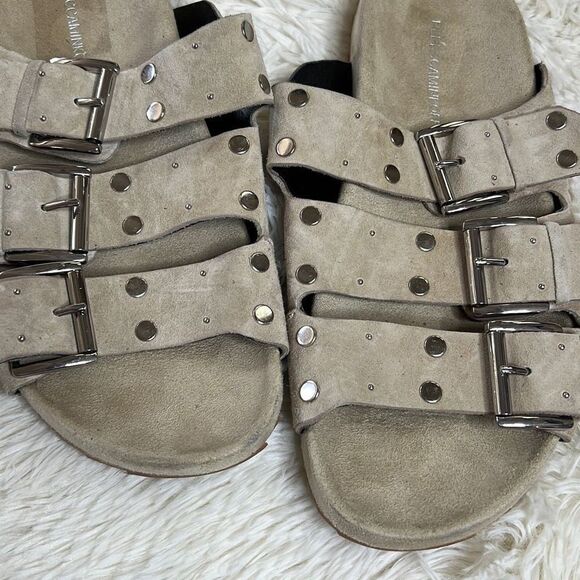 Rebecca Minkoff Womens Tania Open Toe Casual Slide Sandals Size 7.5M New - Picture 2 of 8